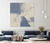 "Cool Fury I" Giant Art 72x72 Wall Art