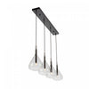 Conic 4-Light Black Ceiling Light