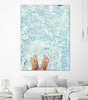 "Relaxed Feet" Giant Art 72x54 Wall Art