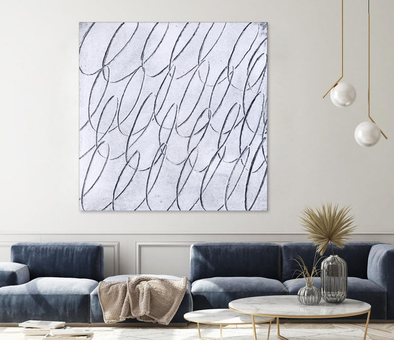 \"Contemplating Style\" Giant Art 72x72 Wall Art