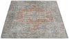 Baina Heriz Blue Area Rug - 5'3" x 6'7"