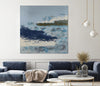 "Washing To Shore" Giant Art 72x72 Wall Art