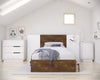 Nordika 3-Drawer Chest - White 