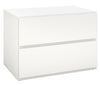 Nordika Storage Nightstand - White 