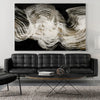 "White Strokes" Giant Art 72x48 Wall Art