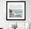"Beautiful Bay" Matted and Framed Black 30x30 Wall Art