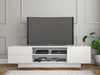 Nordika 72" TV Stand - White 
