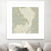 "Sea Coral Ii" Matted and Framed White 30x30 Wall Art