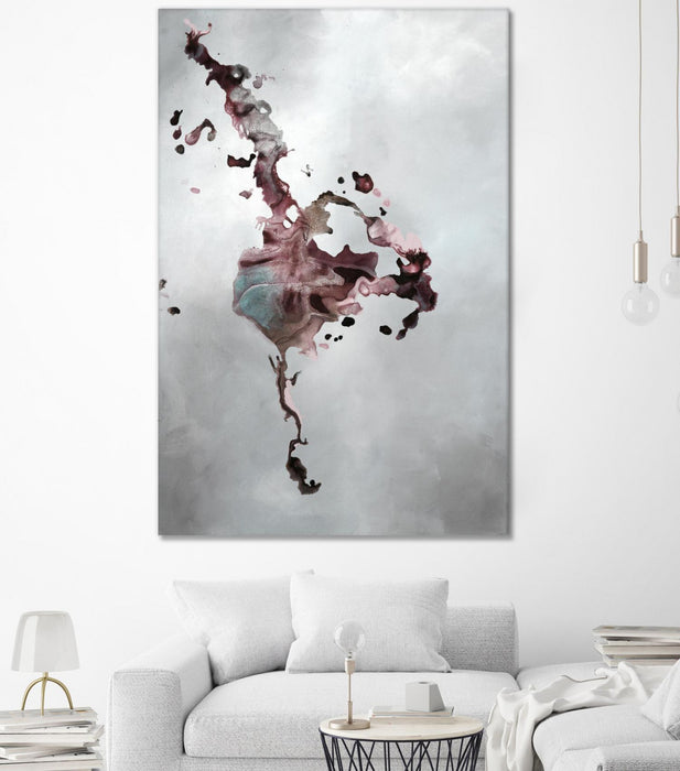 \"Welcomed Disturbance Ii\" Giant Art 84x54 Wall Art