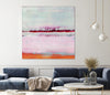 "Persimmon Jump Ii" Giant Art 72x72 Wall Art