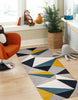 Gemma Multi-Colour Machine Washable Area Rug - 2'6" x 8'0"