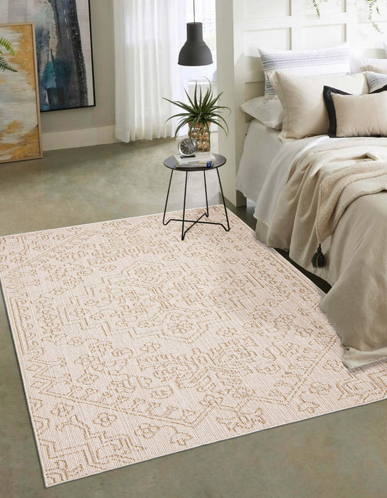 Halfrida Taupe Area Rug - 6'3\" x 9'3\"