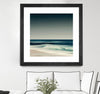 "Cristal Surf" Matted and Framed Black 30x30 Wall Art