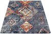 Makondo Mosaique Blue Area Rug - 5'3" x 7'3"