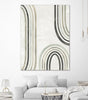 "Modern Arc In Color I" Giant Art 72x54 Wall Art
