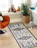 Gypsy Grey Machine Washable Area Rug - 2'6" x 8'0"
