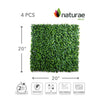 Artificial Gardenia 20"x 20" Foliage Panel 4 Pieces 