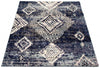 Makondo Mosaique Blue Area Rug - 5'3" x 7'3"