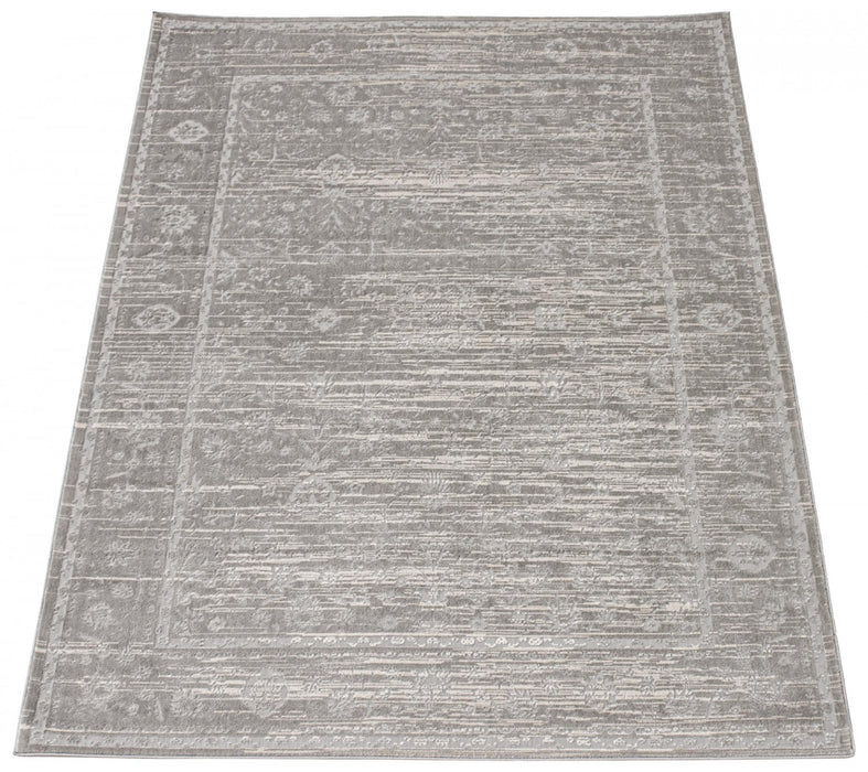 Shaleigh Grey Rug 3'11\" X 5'11\" Area Rug