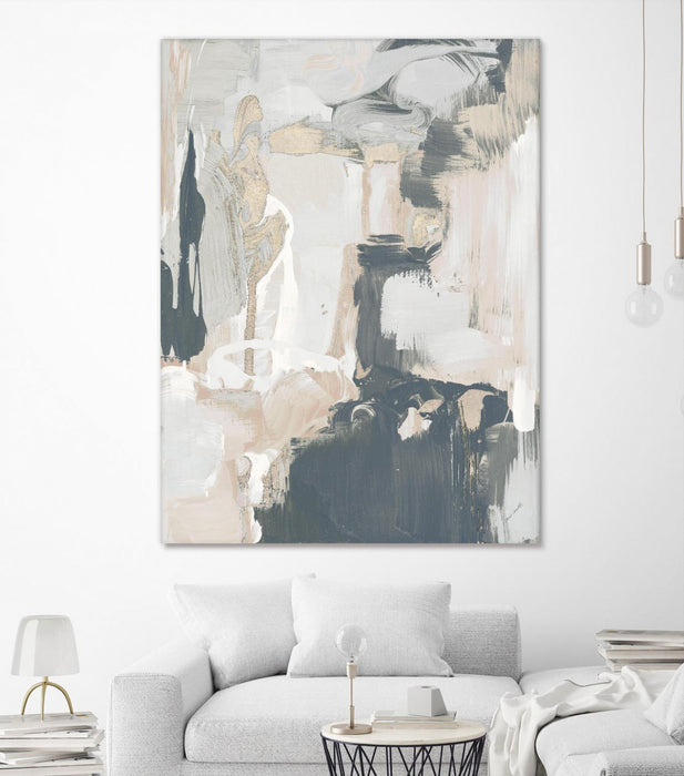 \"Muted Longing I\" Giant Art 72x54 Wall Art