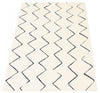 Kimi Blue-Ivory 4'7" x 6'7" Area Rug
