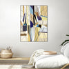"Seacruise" Canvas Framed Black 24x32 Wall Art