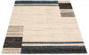 Aya Ivory-Blue Area Rug - 5'3" x 7'3"