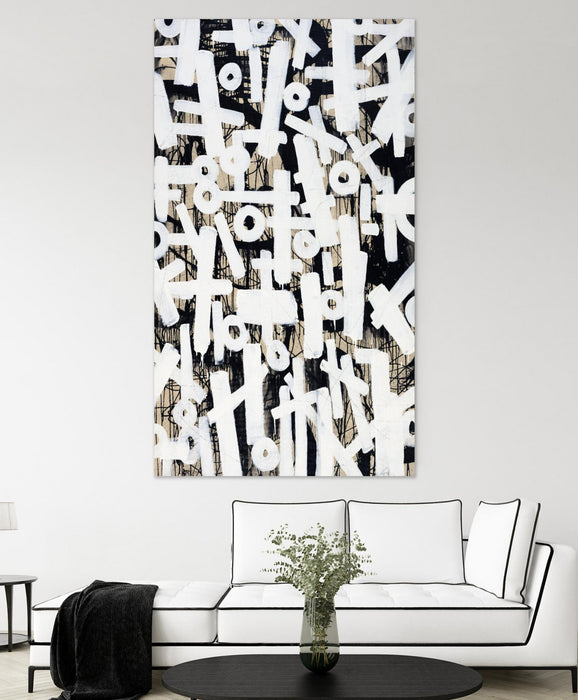 \"Strapped Ii\" Giant Art 84x48 Wall Art