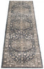 Octavian Tabriz Grey Area Rug - 2'7" x 8'2"