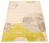 Ellegance Ivory / Green 6'7" x 9'6" Area Rug