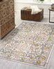 Legacy Ivory Machine Washable Area Rug - 8'0" x 10'0"
