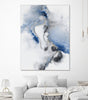 "Watercolour Blue Ii" Giant Art 72x54 Wall Art