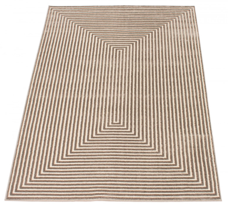 Kiah Taupe 3'11\" x 5'7\" Area Rug
