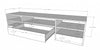 Nordika Rustik 72" TV Stand - Black 