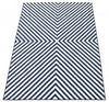 Dodie Blue-Ivory 4'7" x 6'7" Area Rug