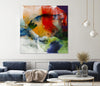 "Vibrant Terrain I" Giant Art 54x54 Wall Art