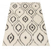 Gael Ivory Shag 3'11" x 6'0" Area Rug