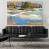 "Little Running River" Giant Art 84x54 Wall Art