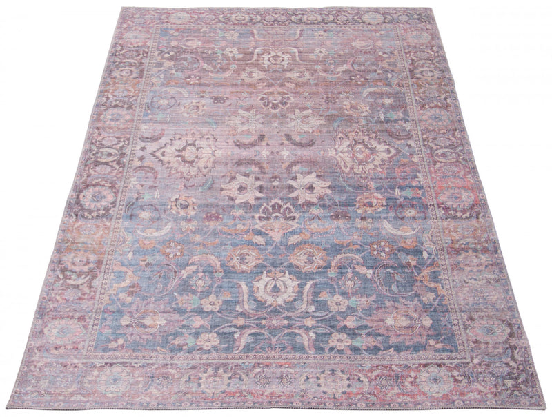 Boann Grey/blue Rug 7'10\" X 10'0\" Area Rug