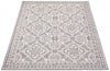 Neisha Traditional Grey Rug 6'7" X 9'6" Area Rug