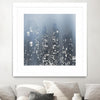 "Dark City" Matted and Framed White 30x30 Wall Art