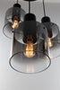 Henley 3-Light Black Chandelier 