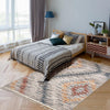 Vera Sun Ivory/Blue Area Rug - 7'10" x 10'5"