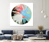 "Spin Art 10" Giant Art 72x72 Wall Art