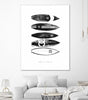 "Surf Portrait" Giant Art 72x54 Wall Art