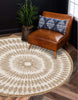 Blaine Taupe Area Rug - 8'0" x 8'0"