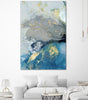 "Ocean Splash I" Giant Art 72x48 Wall Art