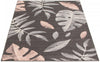 Palta Anthracite-Rose Area Rug - 7'10" x 10'2"