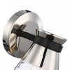Kanata Black & Brushed Nickel 1-Light Sconce