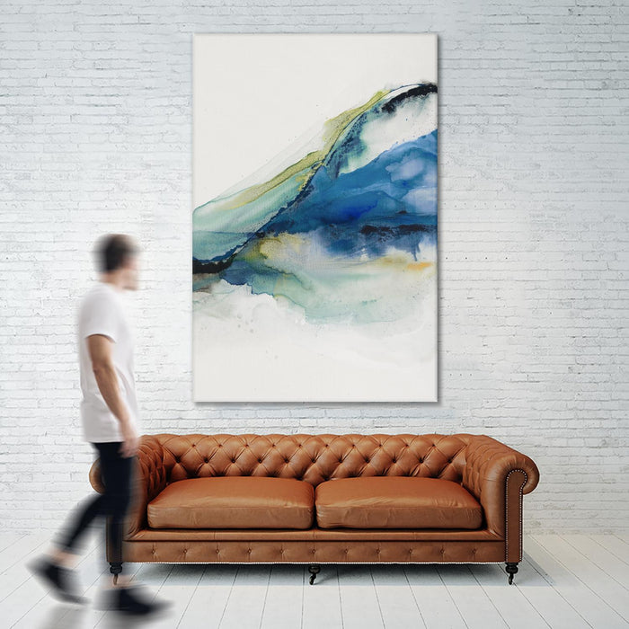 \"Abstract Terrain Iv\" Giant Art 72x48 Wall Art